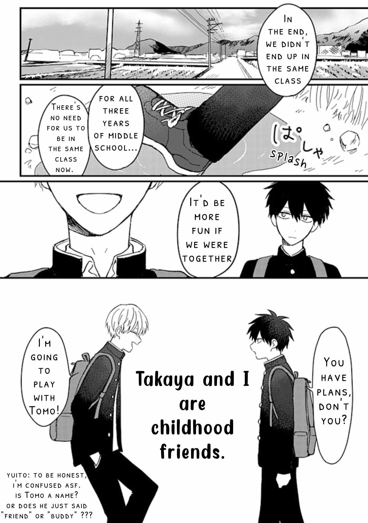 I Want To Run Away From My Childhood Friend - Chapter 1