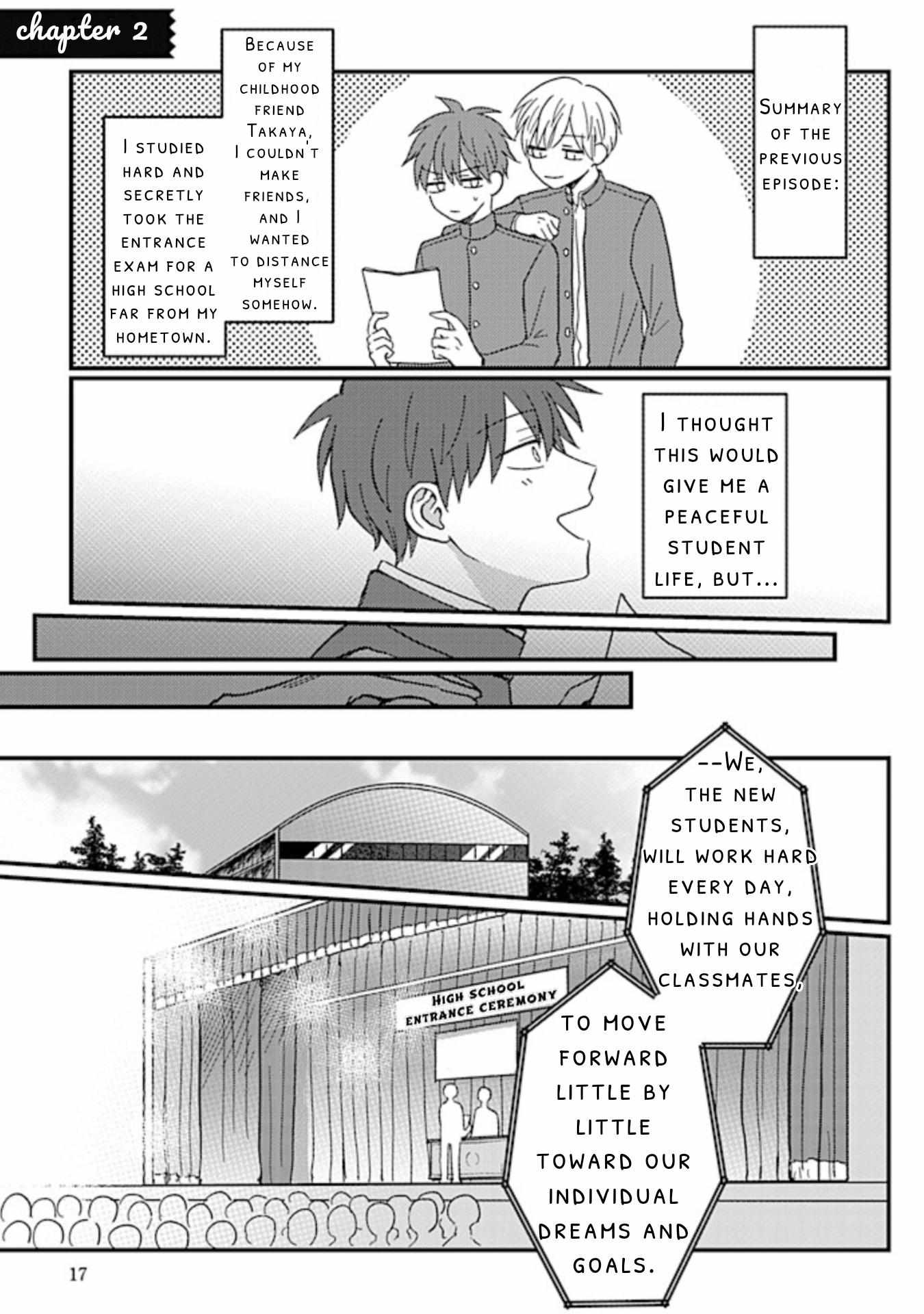 I Want To Run Away From My Childhood Friend - Chapter 2