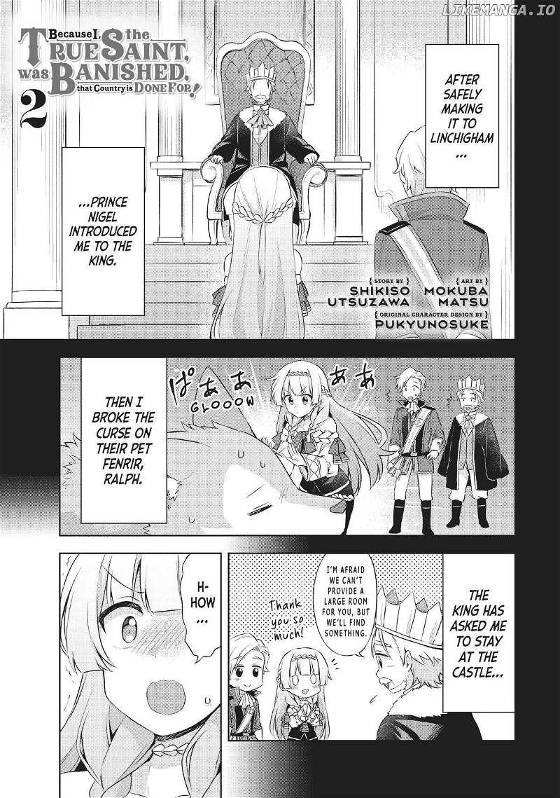 Shin No Seijo De Aru Watashi Wa Tsuihou Saremashita. Dakara Kono Kuni Wa Mou Owari Desu - Chapter 5