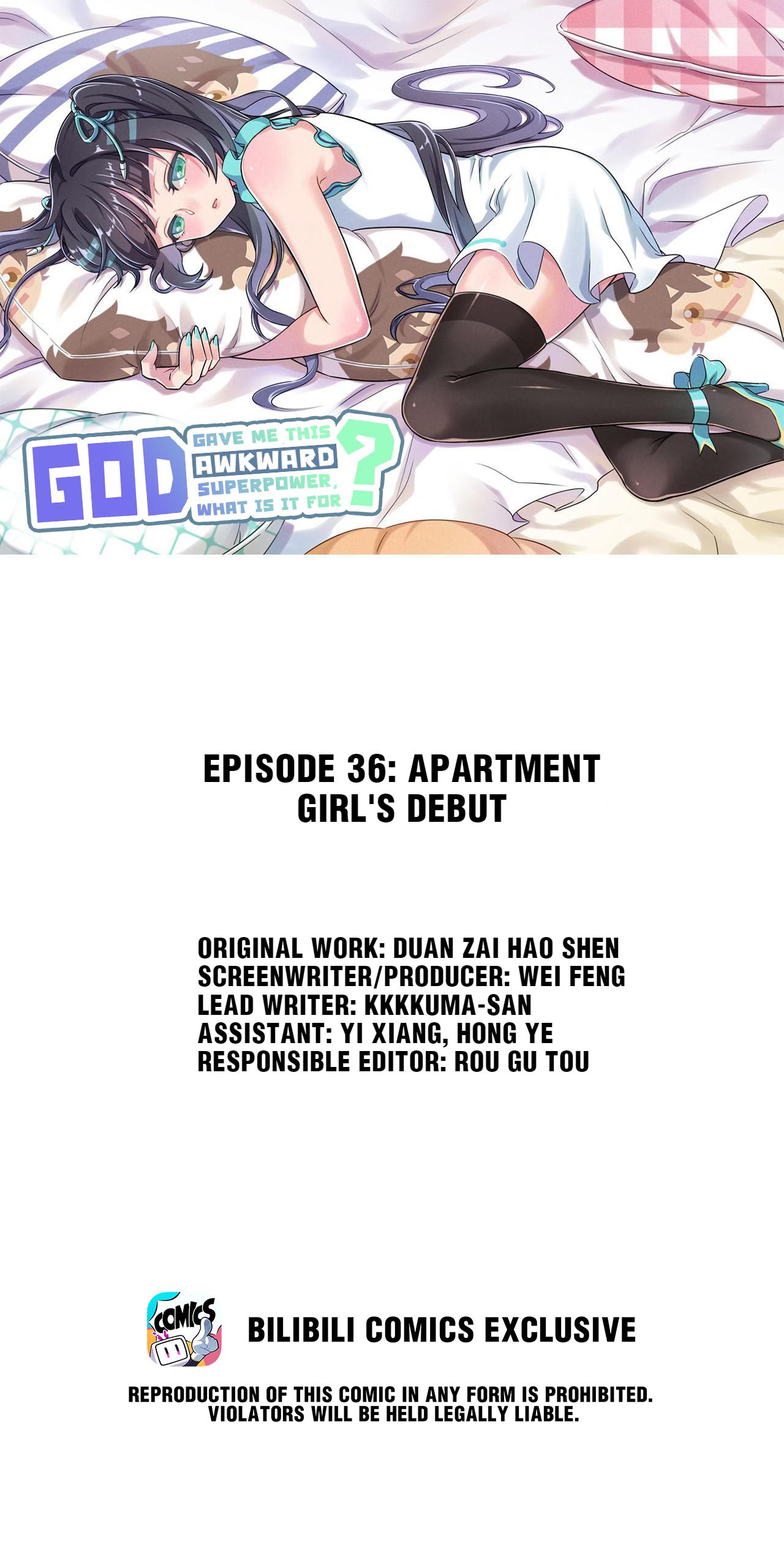 God Gave Me This Awkward Superpower, What Is It For? - Chapter 36: Apartment Girl's Debut