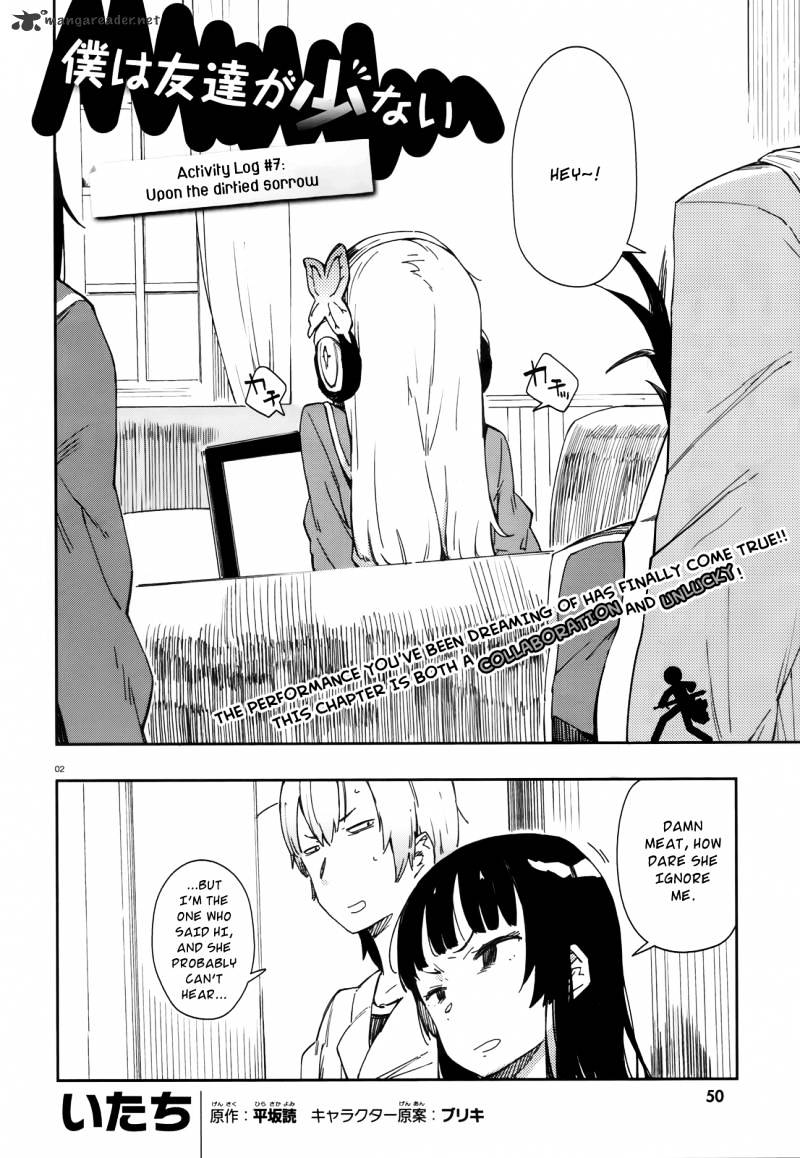 Boku Wa Tomodachi Ga Sukunai - Chapter 7