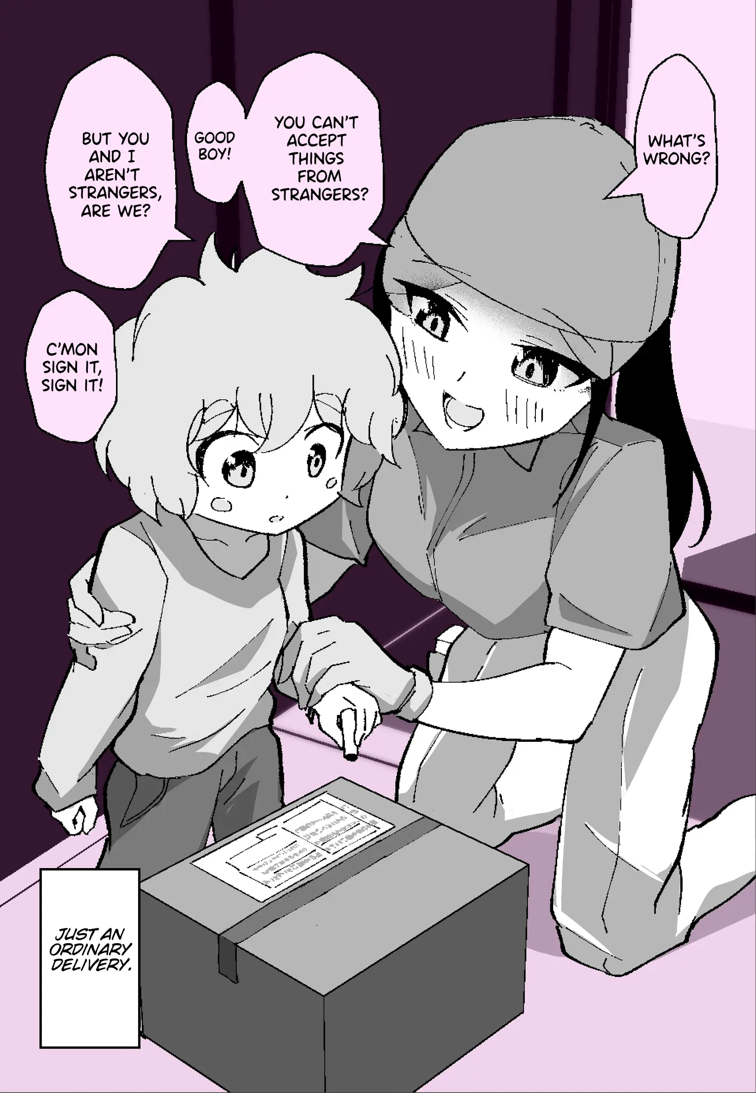 The Delivery Lady Came - Chapter 2