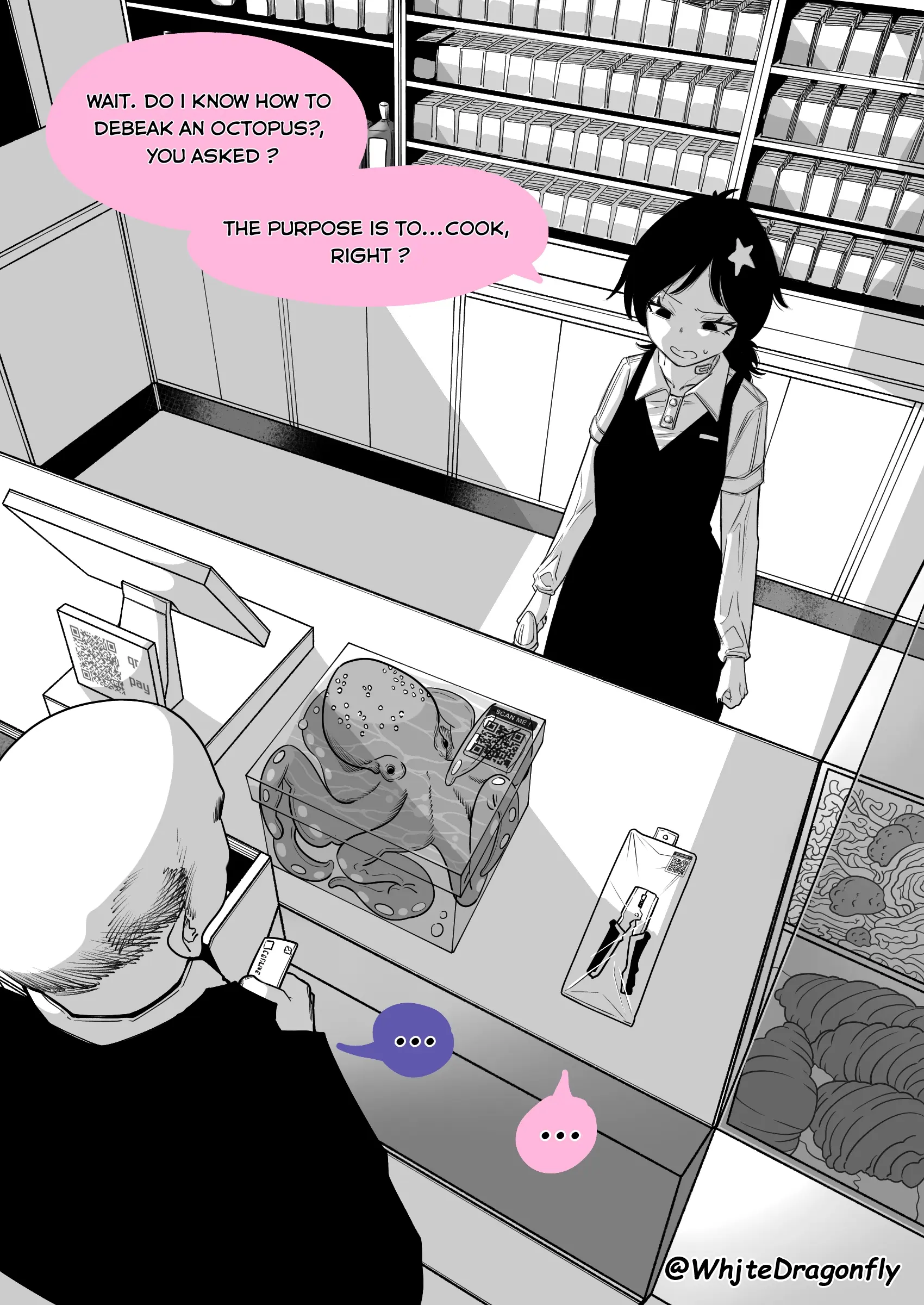 Supicious Convenience Store!? - Chapter 1: Just Sushi!