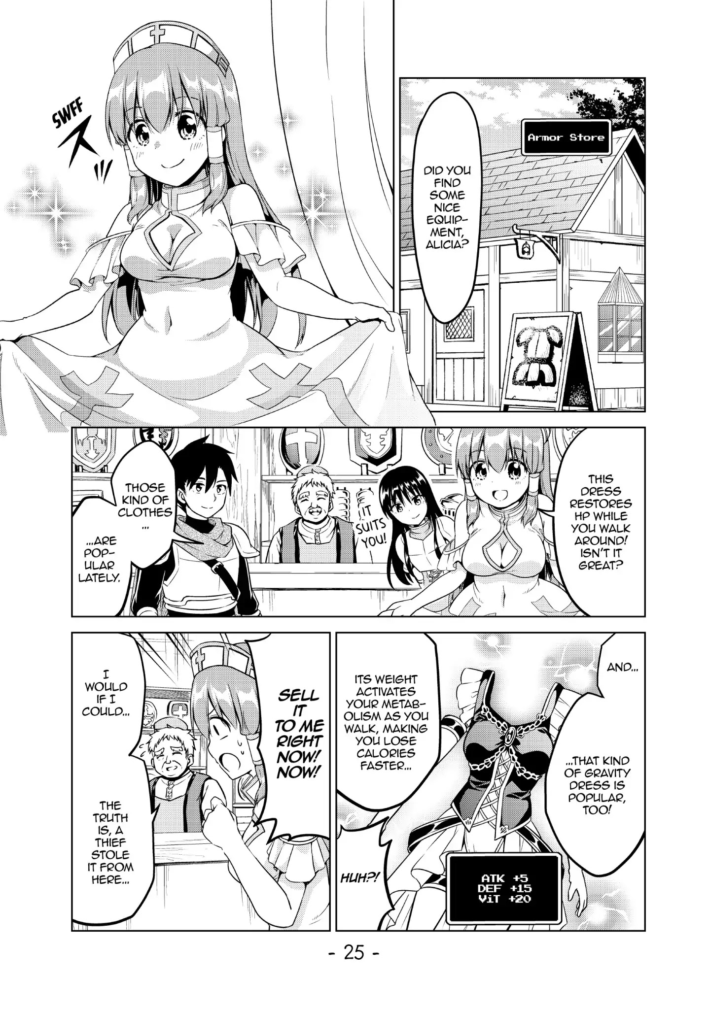 Alicia-San No Diet Quest - Chapter 13