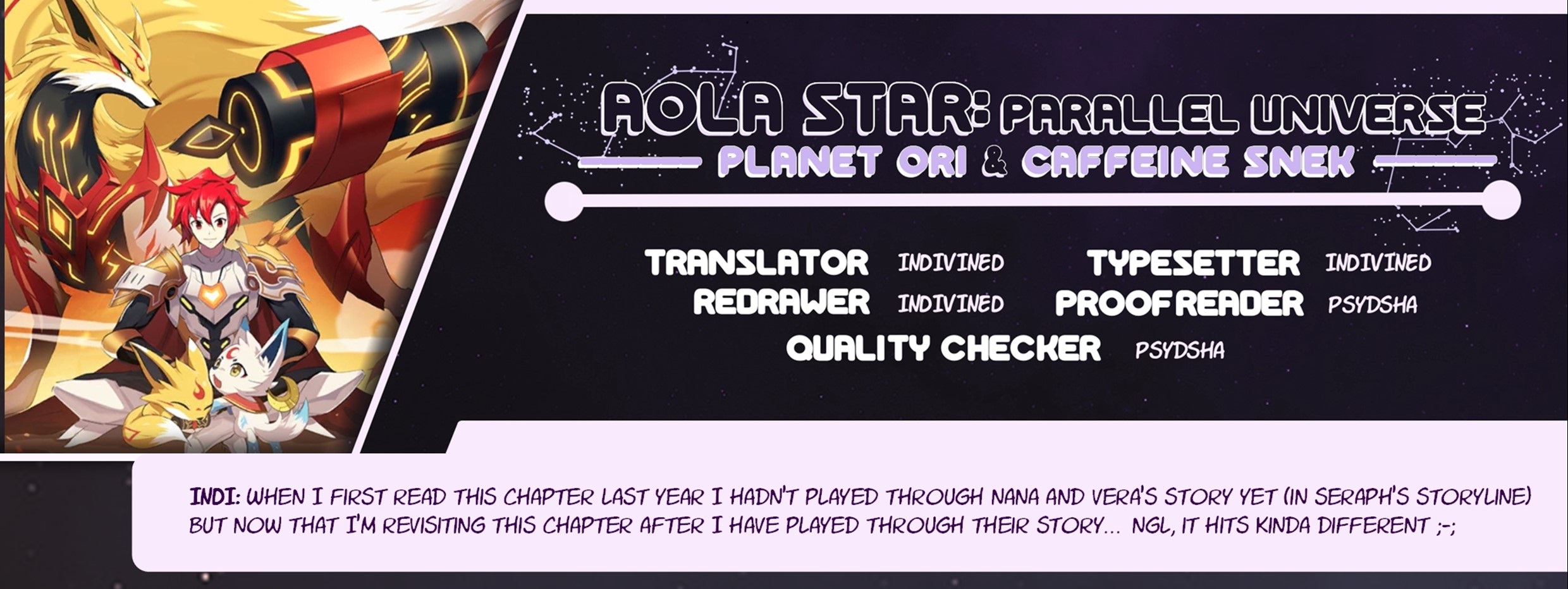 Aola Star - Parallel Universe - Chapter 51: Forgive Me