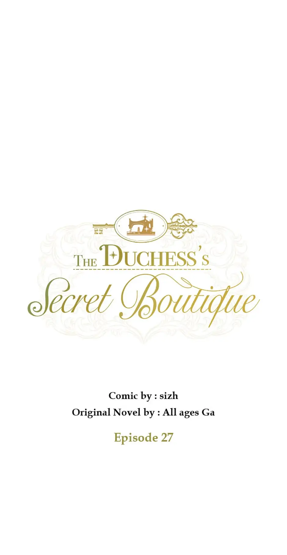 The Duchess’s Secret Dressing Room - Chapter 27