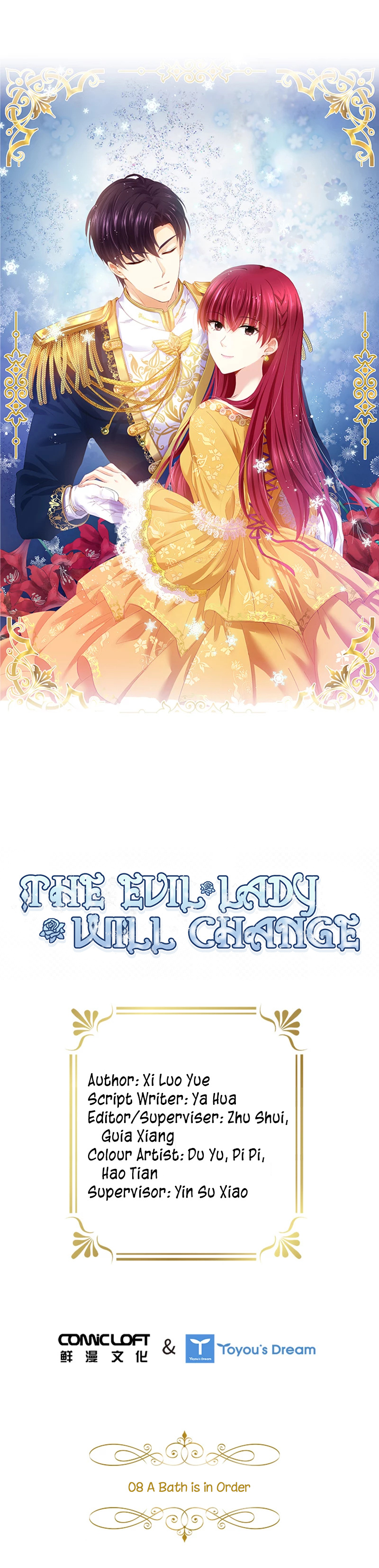 The Evil Lady Will Change - Chapter 8