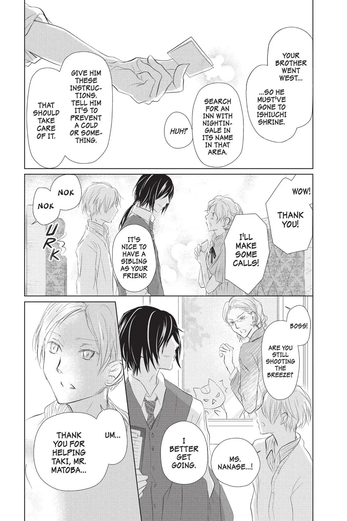 Natsume Yuujinchou - Chapter 112