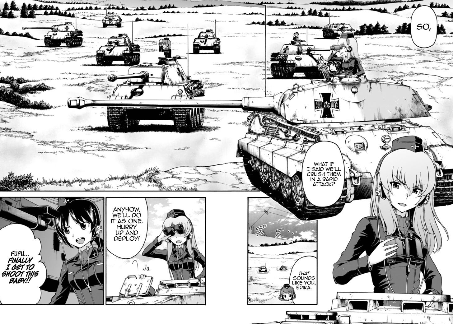 Girls Und Panzer - Phase.erika - Vol.1 Chapter 5 : Bad Omen