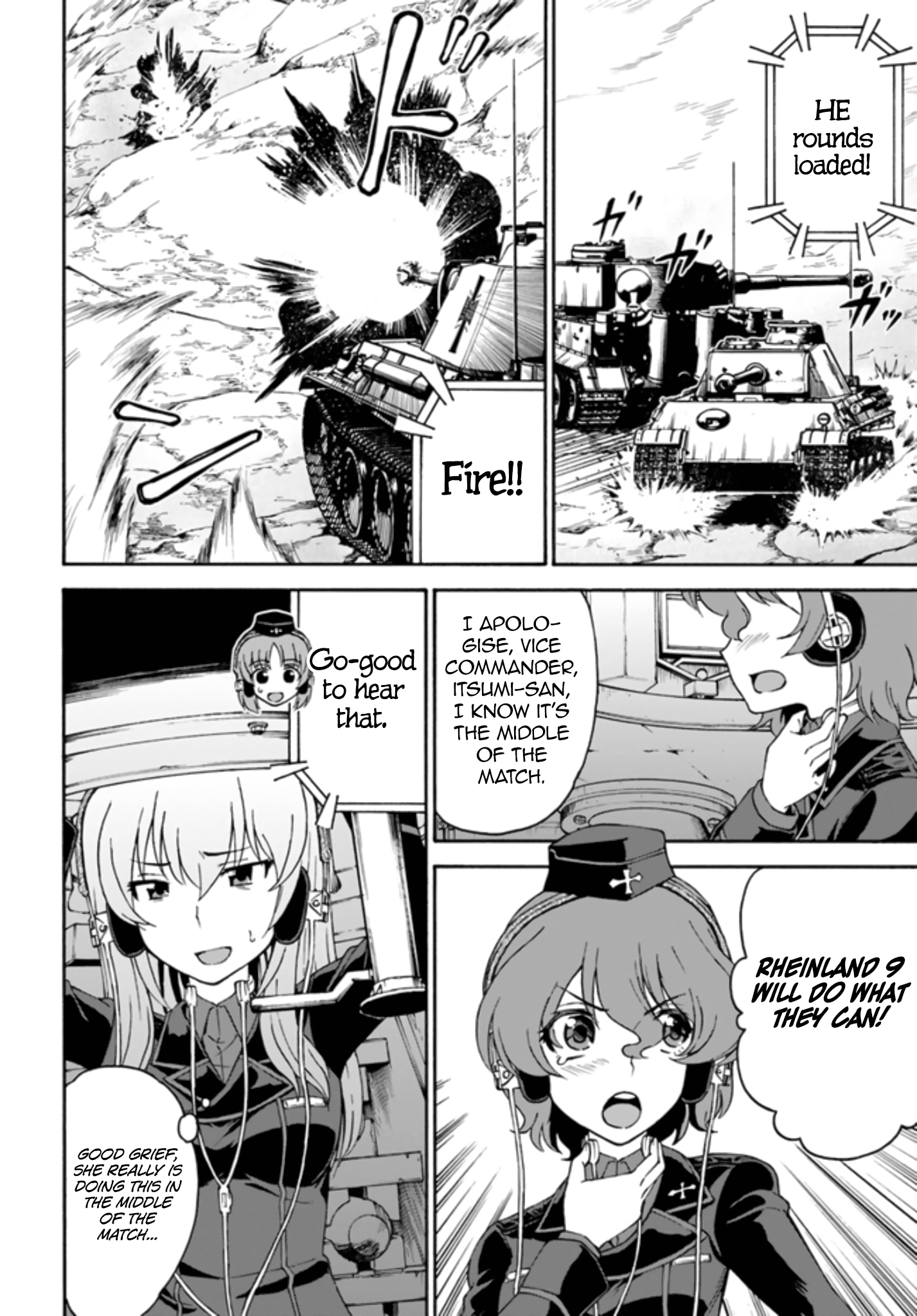 Girls Und Panzer - Phase.erika - Chapter 9