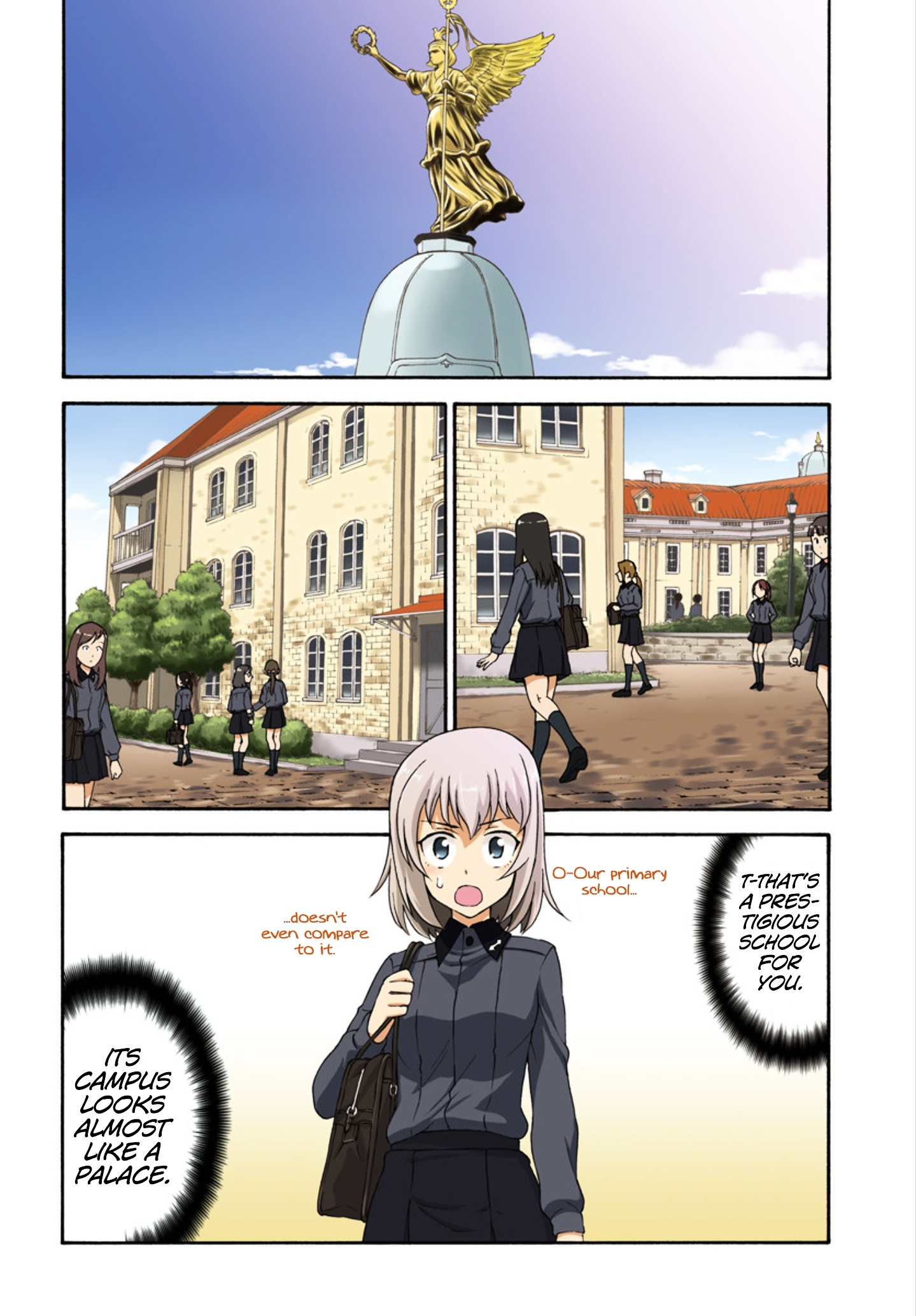 Girls Und Panzer - Phase.erika - Chapter 1 : A Longing  Kuromorimime