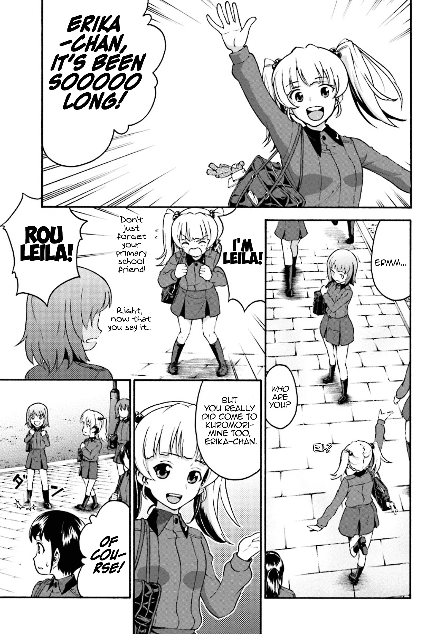 Girls Und Panzer - Phase.erika - Chapter 1 : A Longing  Kuromorimime