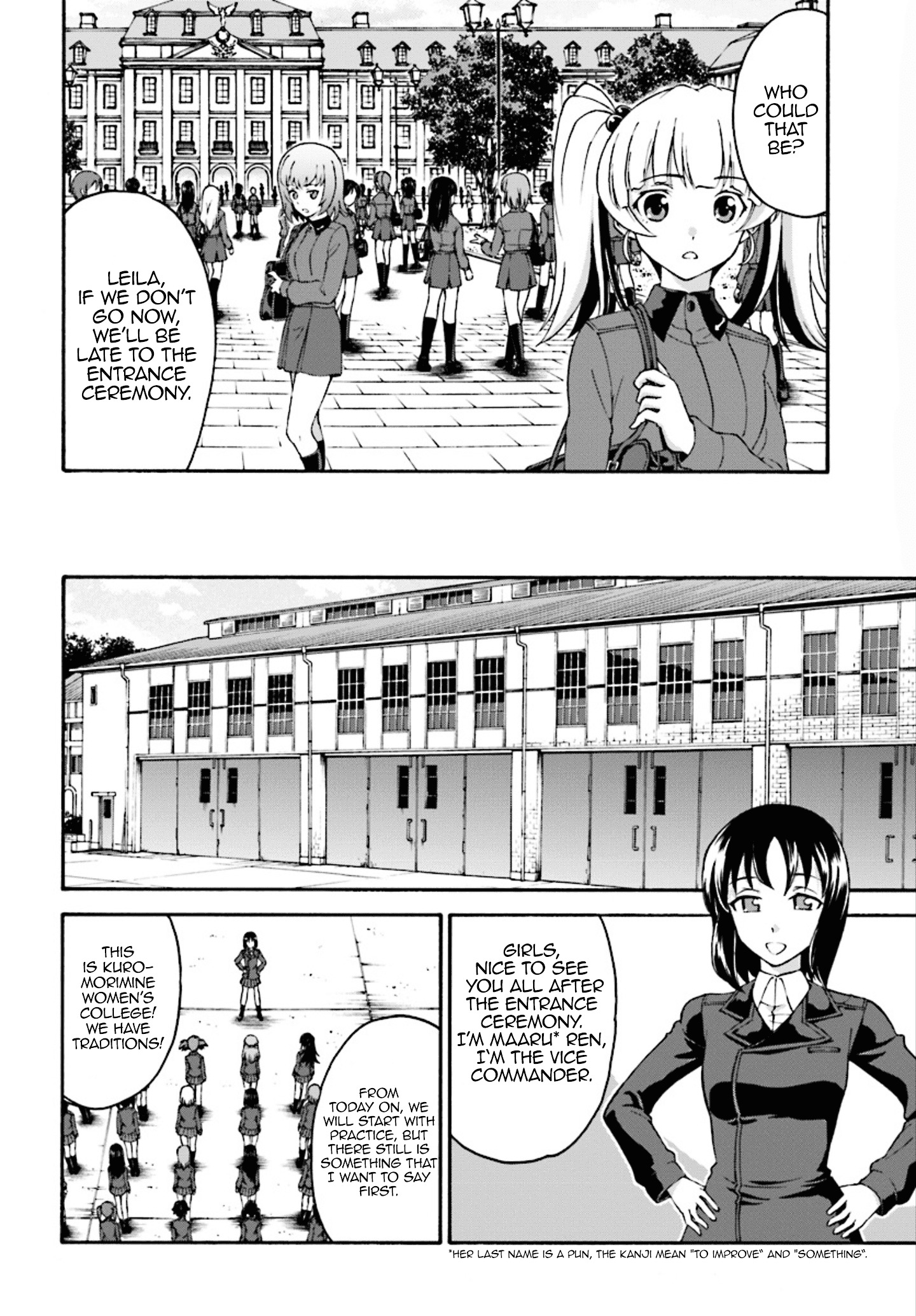 Girls Und Panzer - Phase.erika - Chapter 1 : A Longing  Kuromorimime