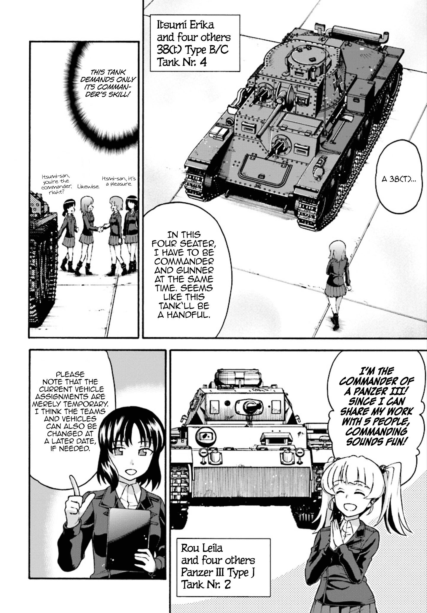 Girls Und Panzer - Phase.erika - Chapter 1 : A Longing  Kuromorimime