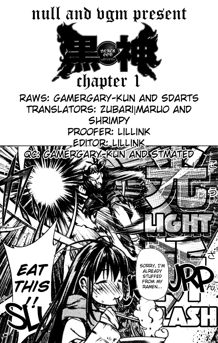 Kurokami - Vol.1 Chapter 1 : Encounter X Afflatus