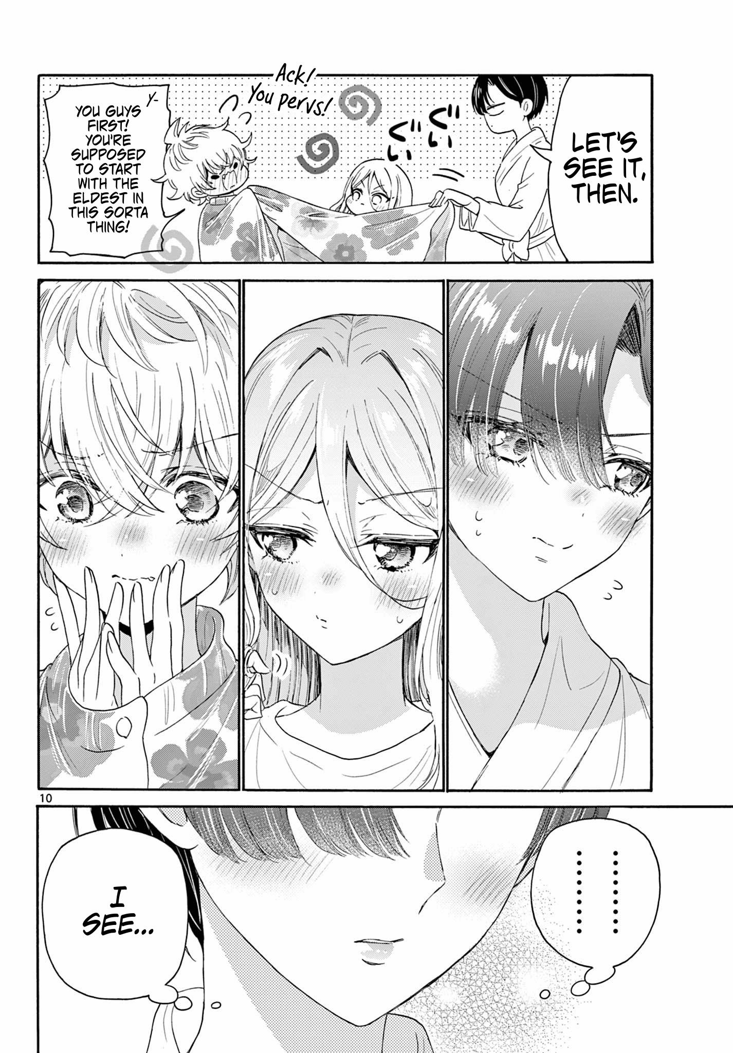 Mikadono Sanshimai Wa Angai, Choroi - Chapter 90: The Swimsuits...?