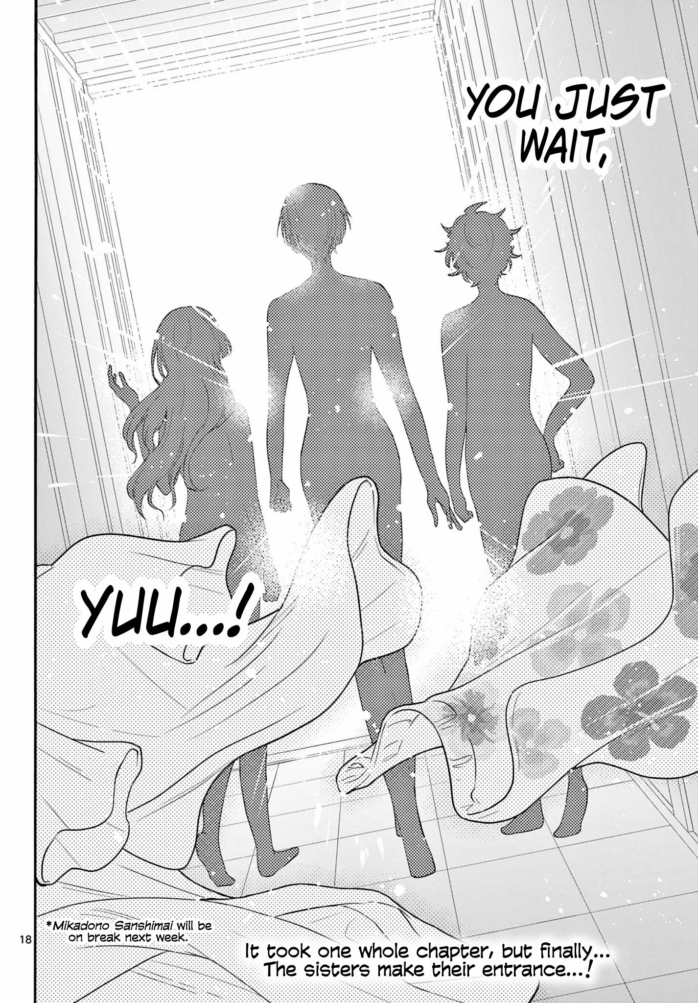 Mikadono Sanshimai Wa Angai, Choroi - Chapter 90: The Swimsuits...?