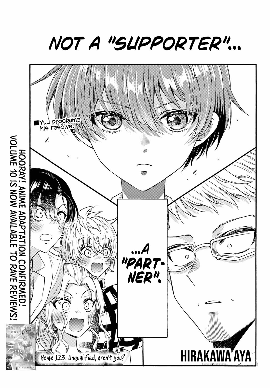 Mikadono Sanshimai Wa Angai, Choroi - Chapter 123: Unqualified, Aren't You?