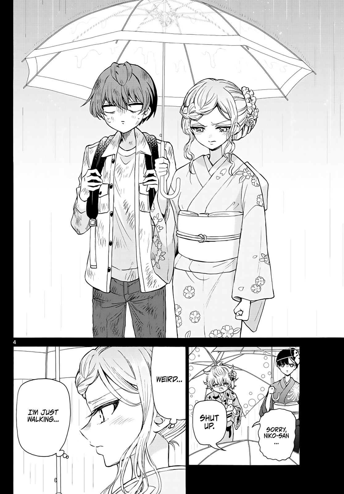 Mikadono Sanshimai Wa Angai, Choroi - Chapter 12: From "under The Same Roof", To "in The Same Room".