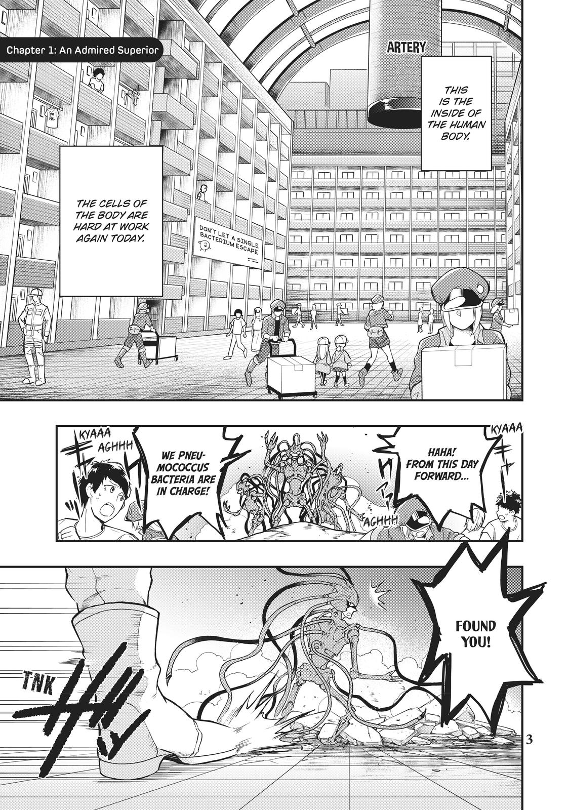 Hataraku Saibou White - Chapter 1