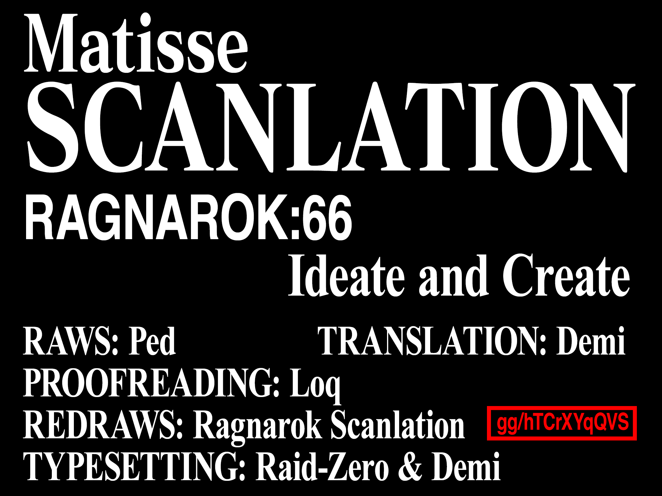 Record Of Ragnarok - Chapter 66: Ideate And Create