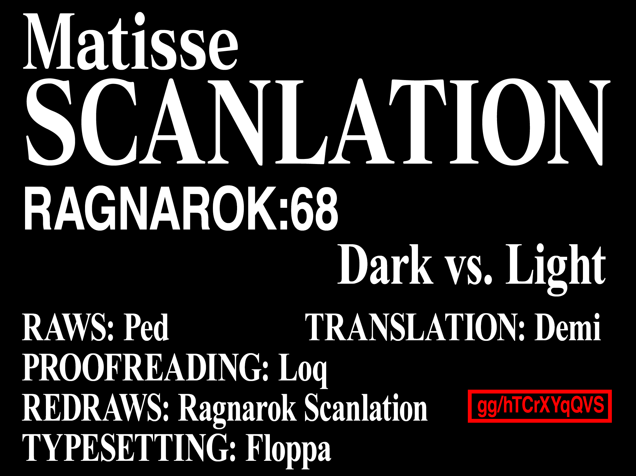 Record Of Ragnarok - Chapter 68: Dark Vs. Light