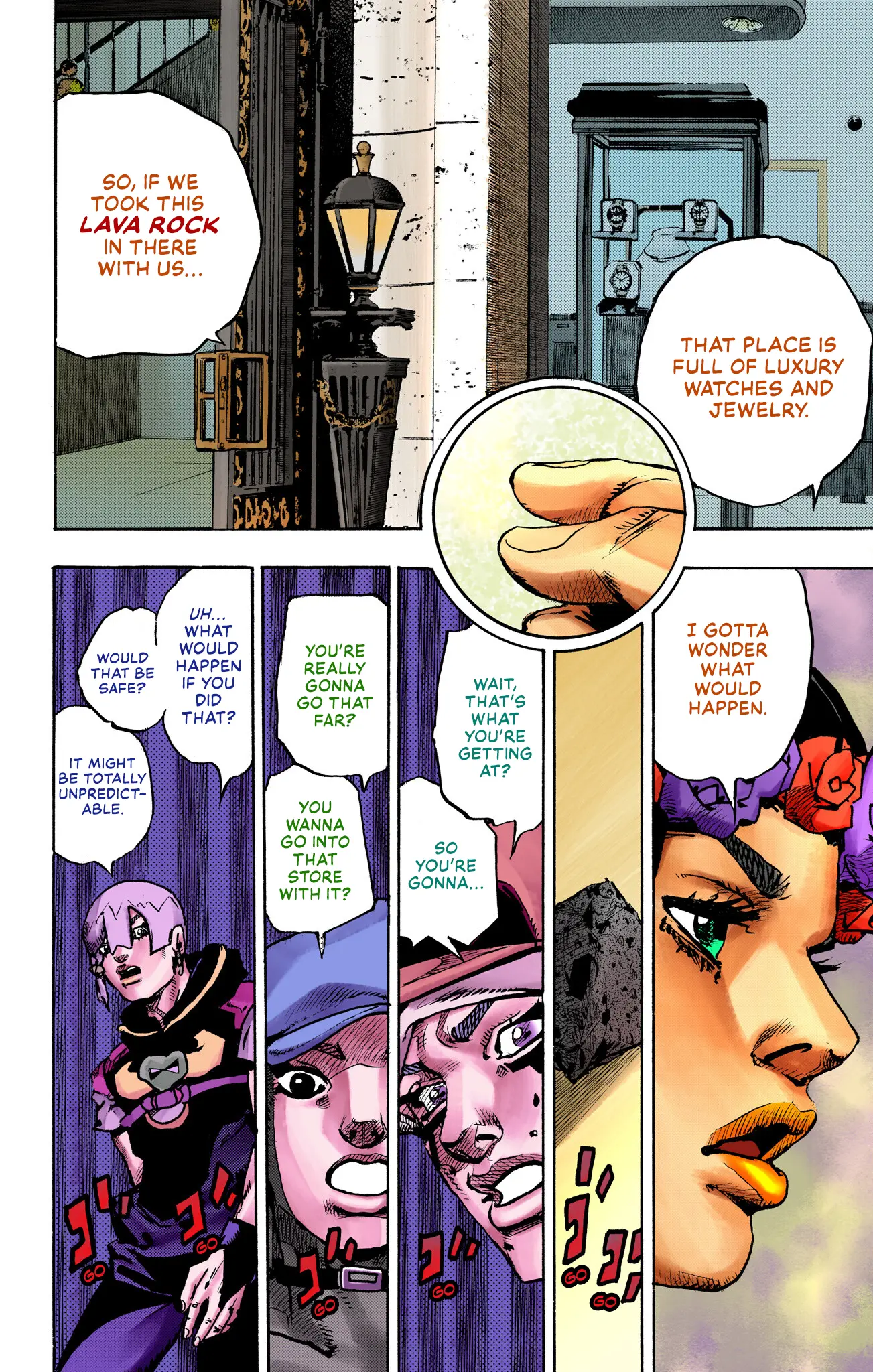 Jojo's Bizarre Adventure Part 9 - The Jojolands (Official Colored) - Vol.2 Chapter 8: Hualalai - Cat Size, Part 3