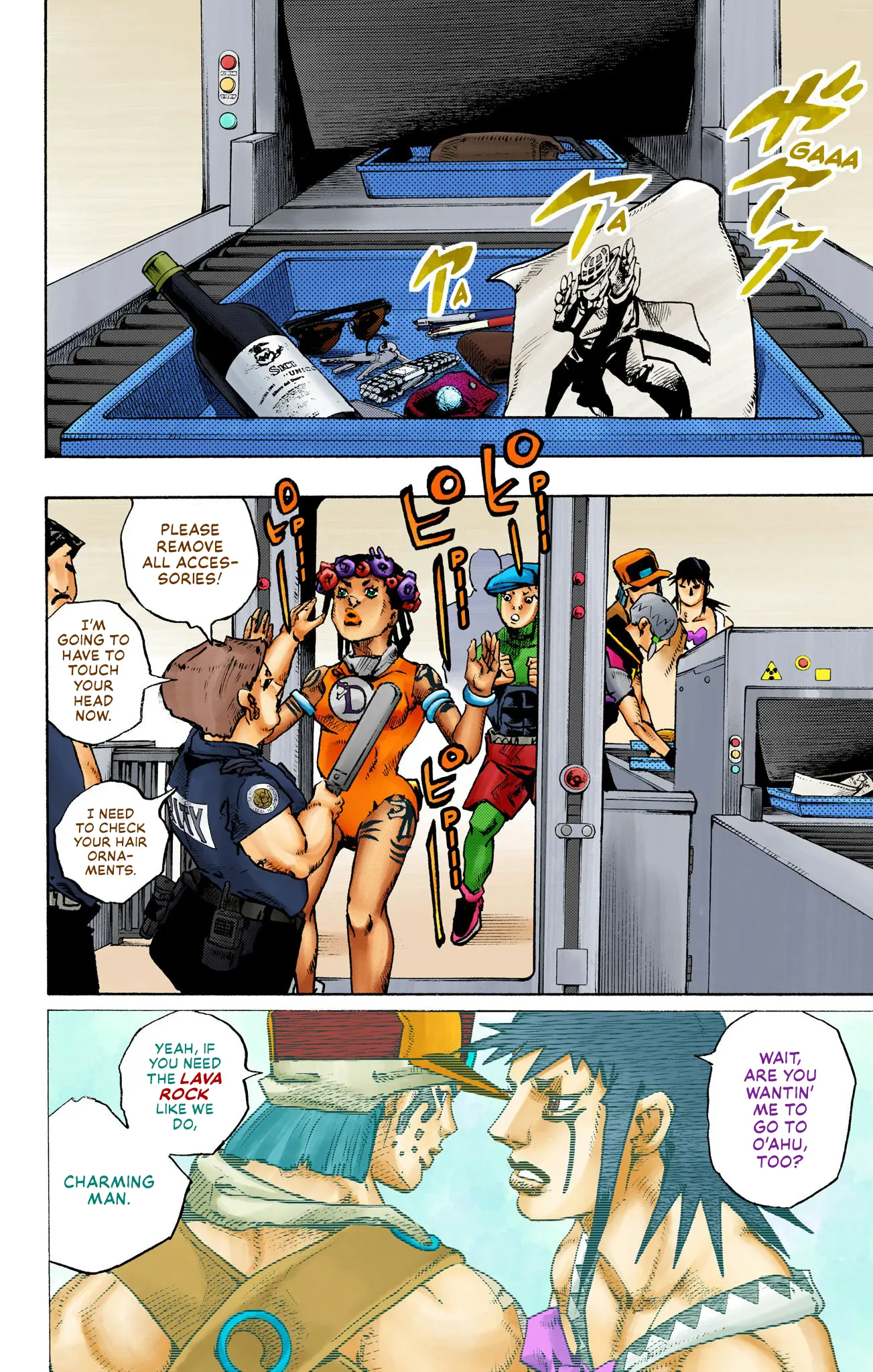 Jojo's Bizarre Adventure Part 9 - The Jojolands (Official Colored) - Vol.3 Chapter 12: Charming Man