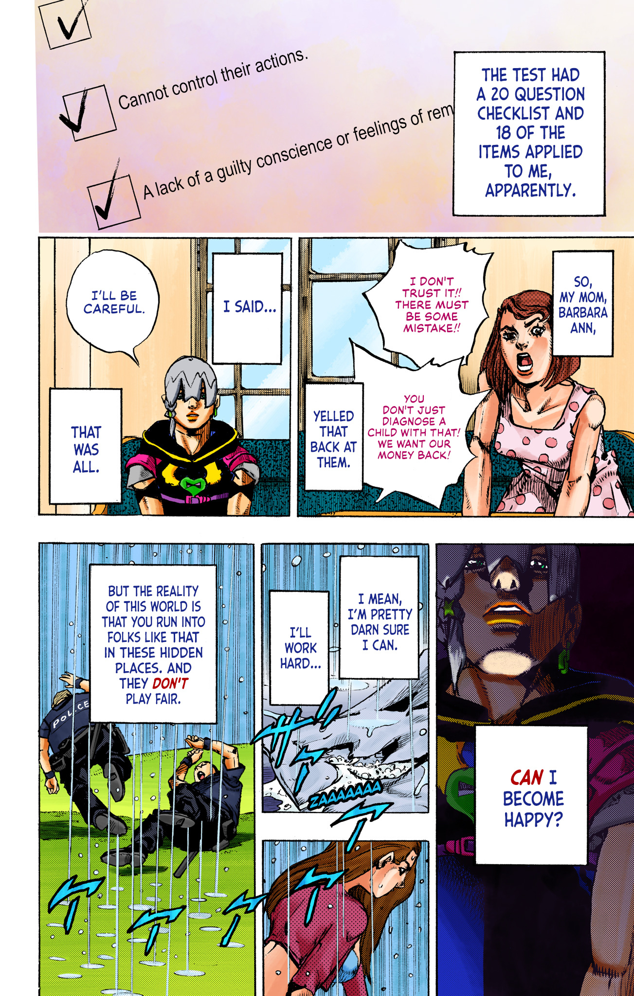 Jojo's Bizarre Adventure Part 9 - The Jojolands (Official Colored) - Vol.1 Chapter 2: South King Street