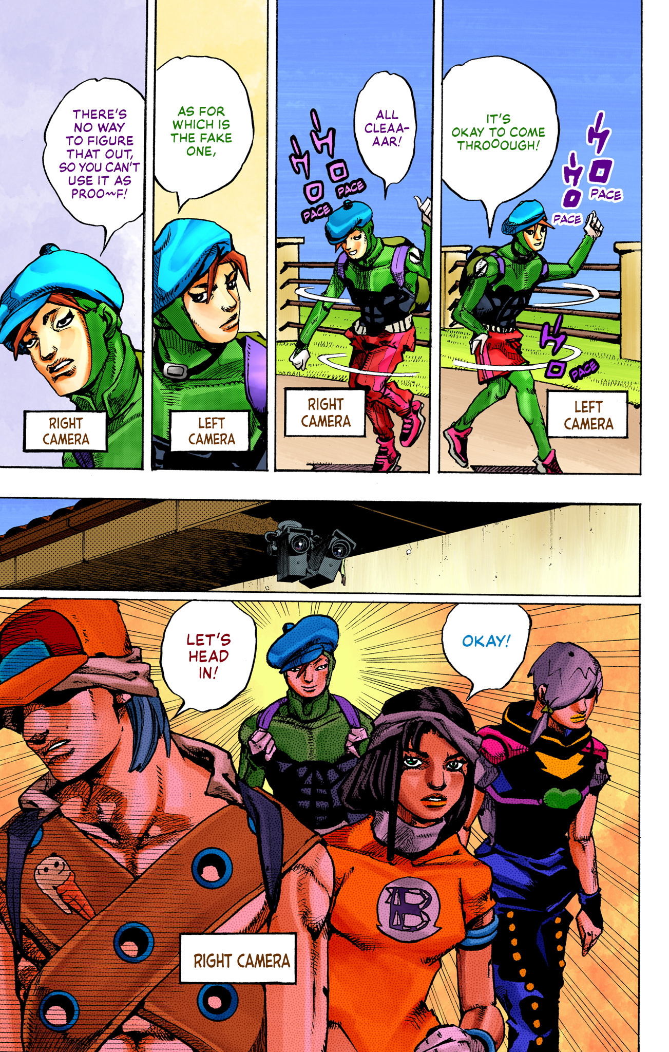 Jojo's Bizarre Adventure Part 9 - The Jojolands (Official Colored) - Vol.1 Chapter 2: South King Street