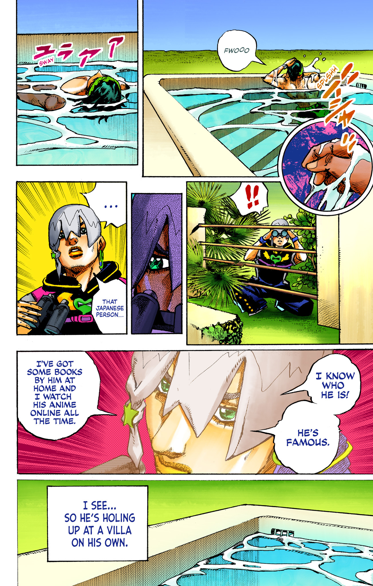 Jojo's Bizarre Adventure Part 9 - The Jojolands (Official Colored) - Vol.1 Chapter 2: South King Street