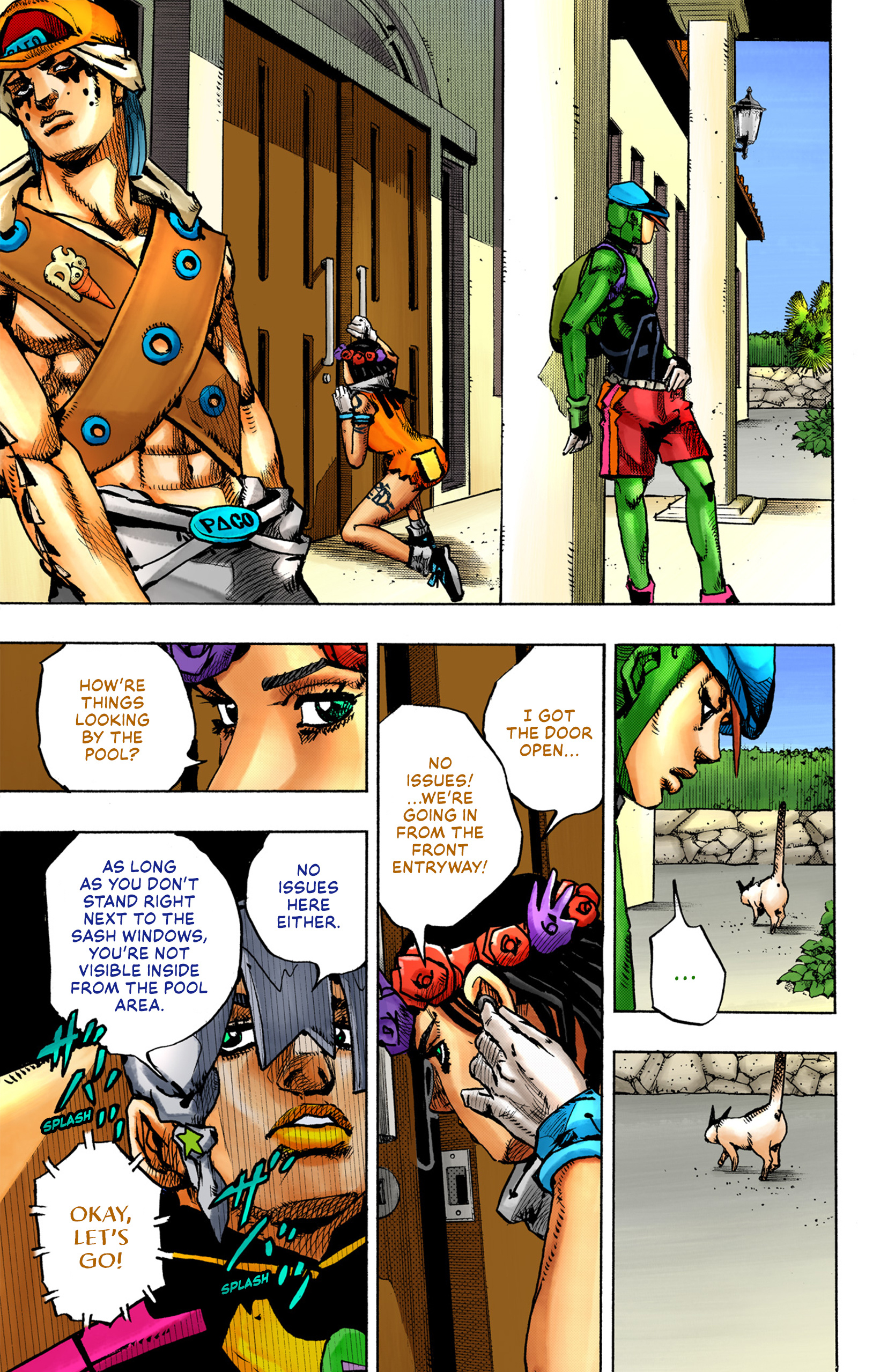 Jojo's Bizarre Adventure Part 9 - The Jojolands (Official Colored) - Vol.1 Chapter 3: The Villa On Hawaii Island, Part 1