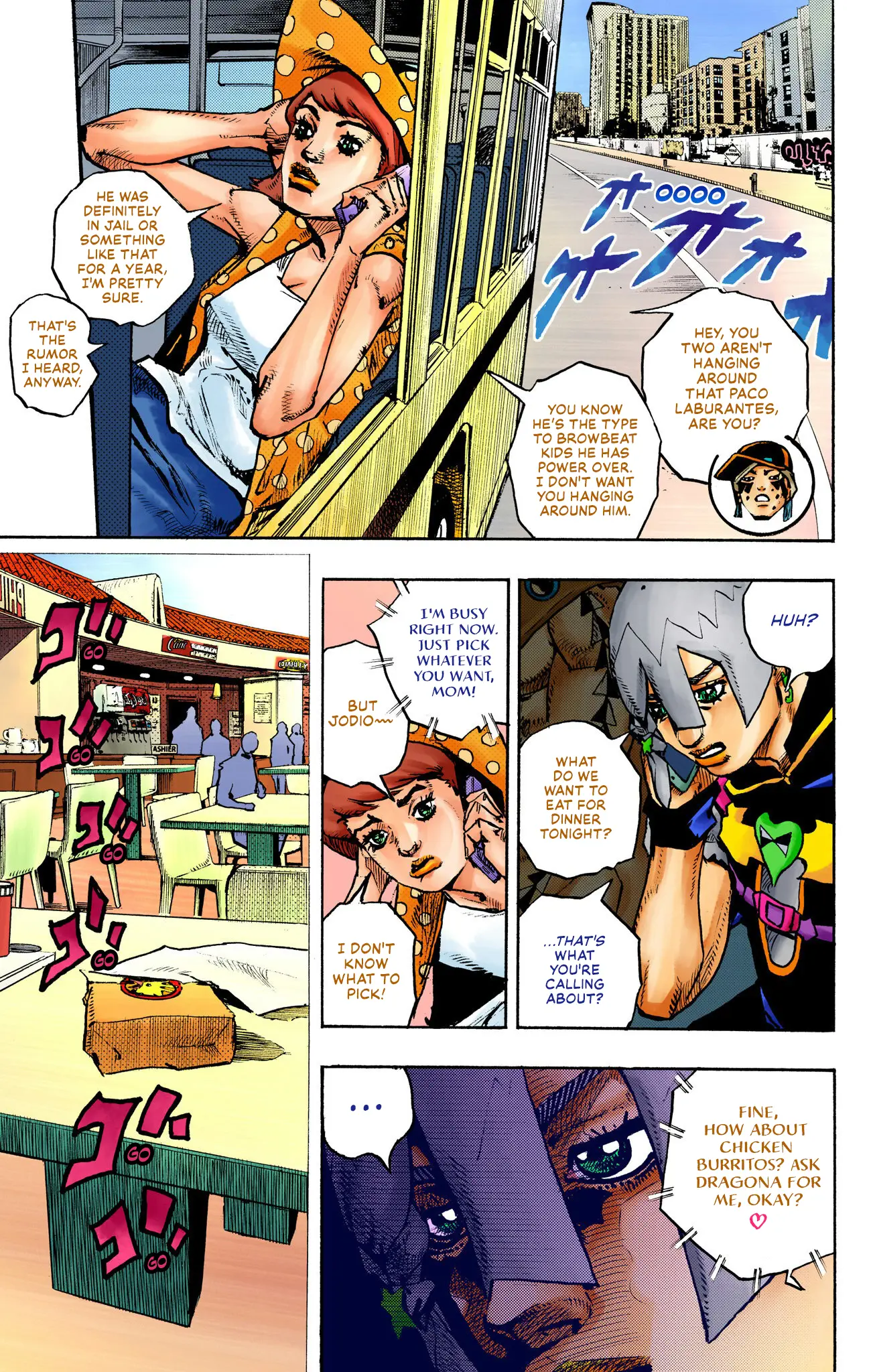 Jojo's Bizarre Adventure Part 9 - The Jojolands (Official Colored) - Vol.3 Chapter 9: Kailua-Kona - Flight Waiting Time Part 1