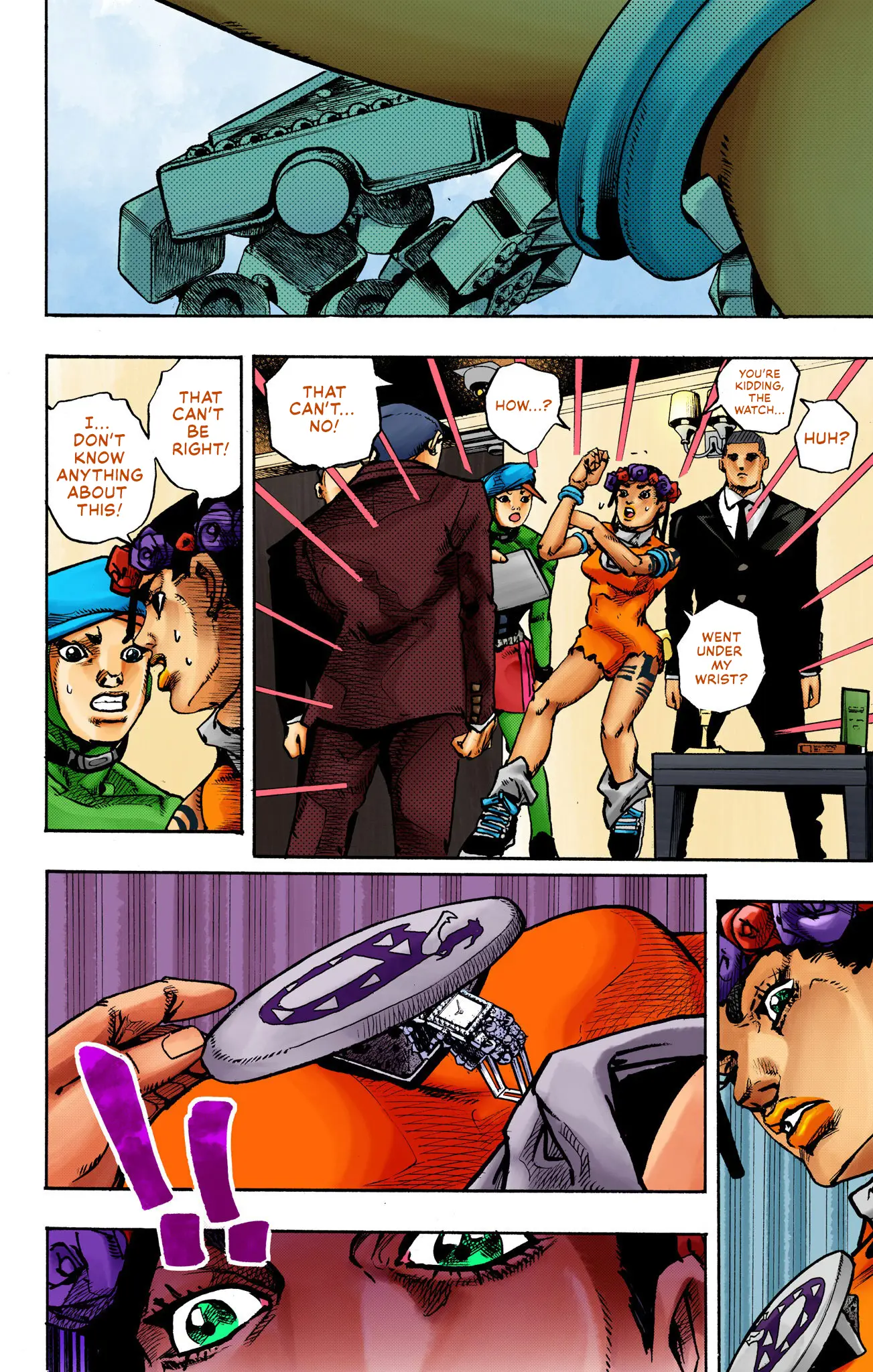 Jojo's Bizarre Adventure Part 9 - The Jojolands (Official Colored) - Vol.3 Chapter 9: Kailua-Kona - Flight Waiting Time Part 1