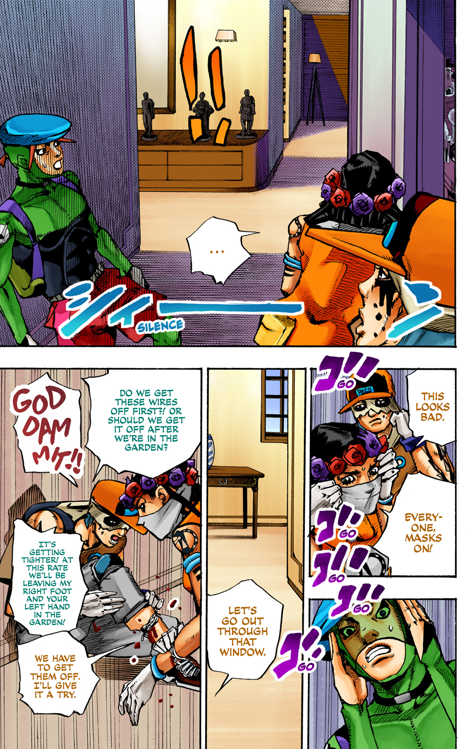 Jojo's Bizarre Adventure Part 9 - The Jojolands (Official Colored) - Vol.1 Chapter 4: The Villa On Hawaii Island, Part 2