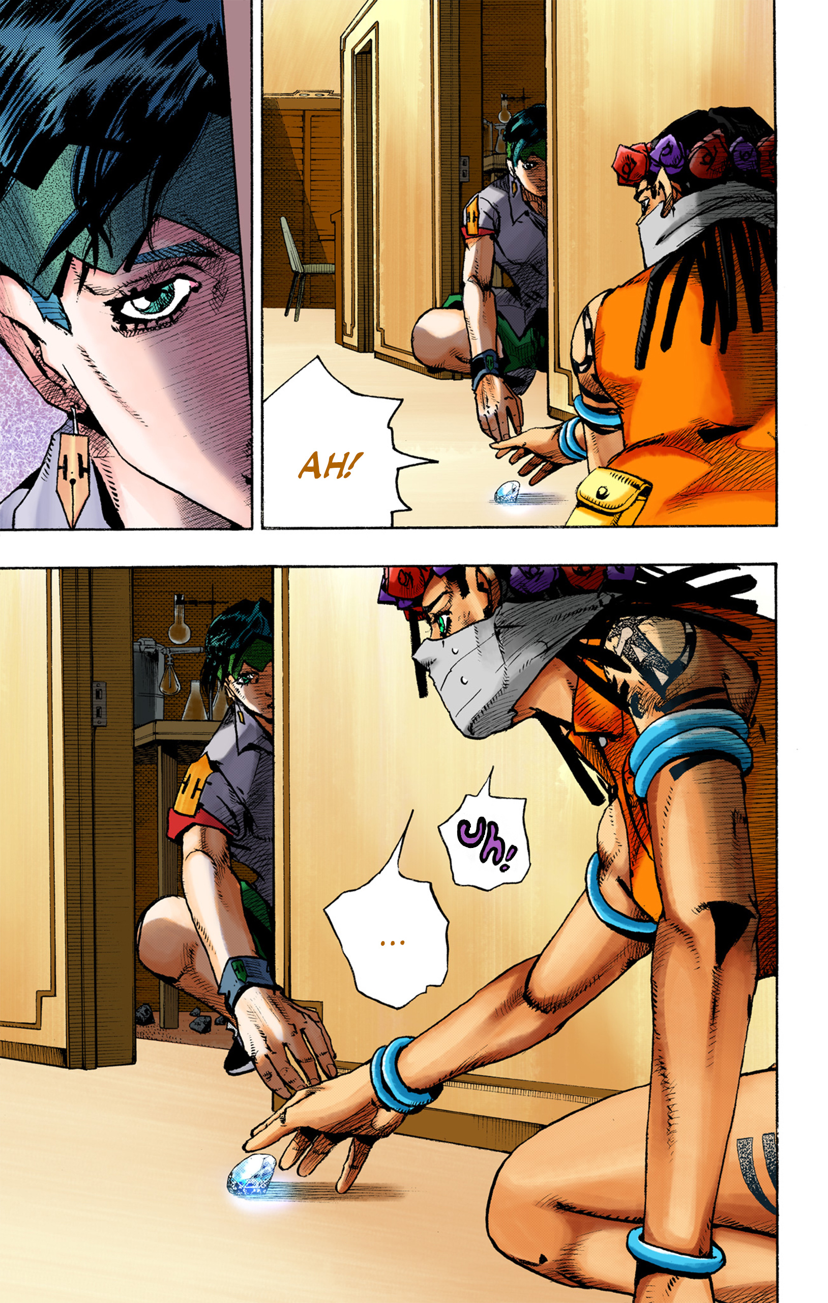 Jojo's Bizarre Adventure Part 9 - The Jojolands (Official Colored) - Vol.1 Chapter 4: The Villa On Hawaii Island, Part 2