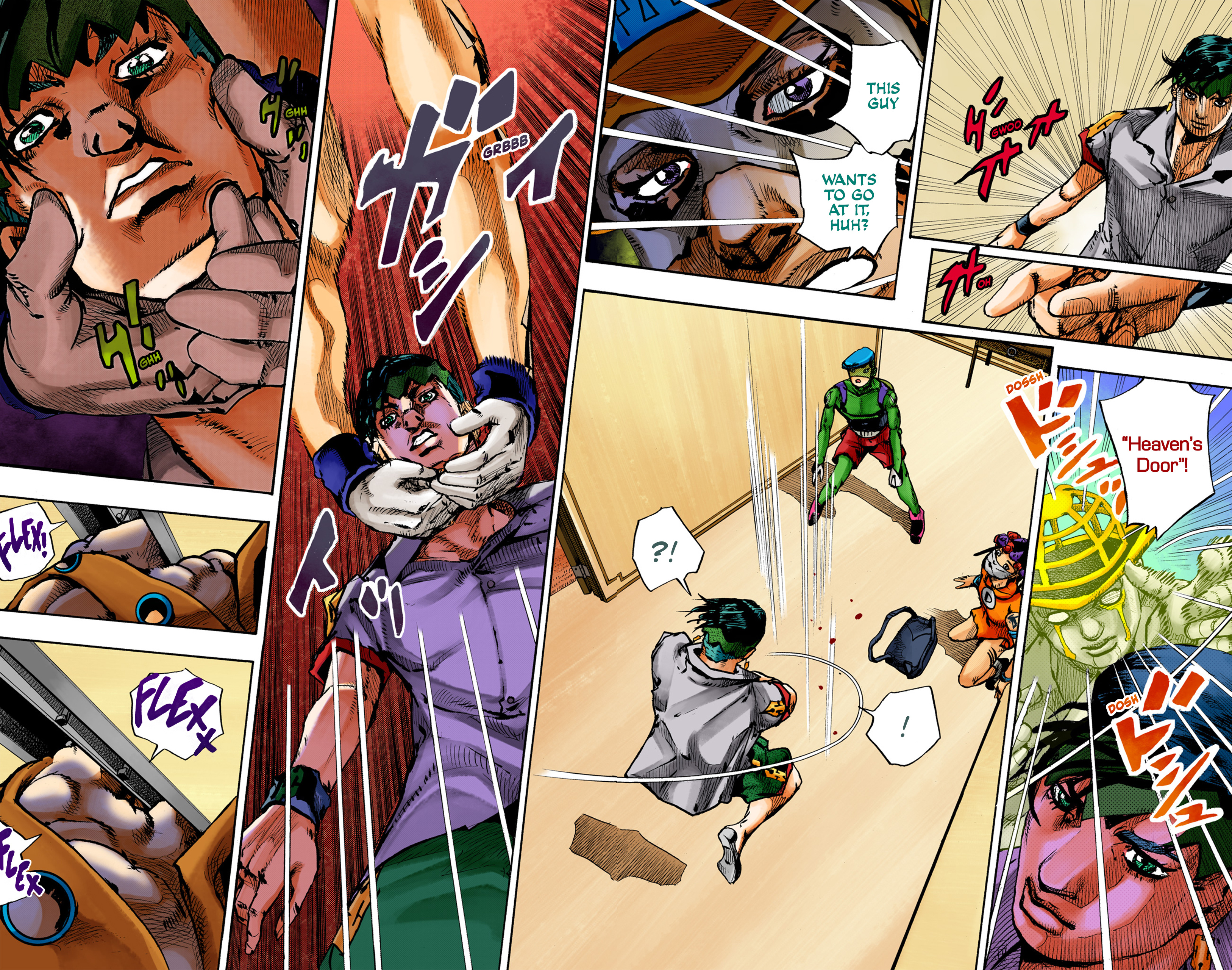 Jojo's Bizarre Adventure Part 9 - The Jojolands (Official Colored) - Vol.1 Chapter 4: The Villa On Hawaii Island, Part 2