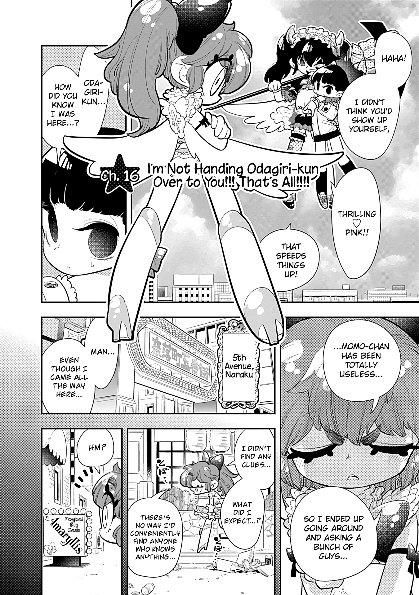 Bokura Wa Mahou Shounen - Vol.3 Chapter 16: I'm Not Handing Odagiri-Kun Over To You!!! That's All!!!!