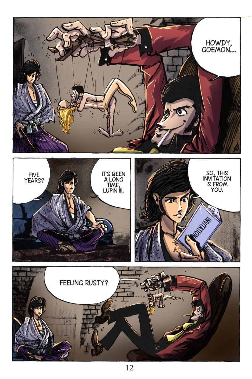 Shin Lupin Iii (Fan-Colored) - Vol.1 Chapter 1: Lupin Family Reunion