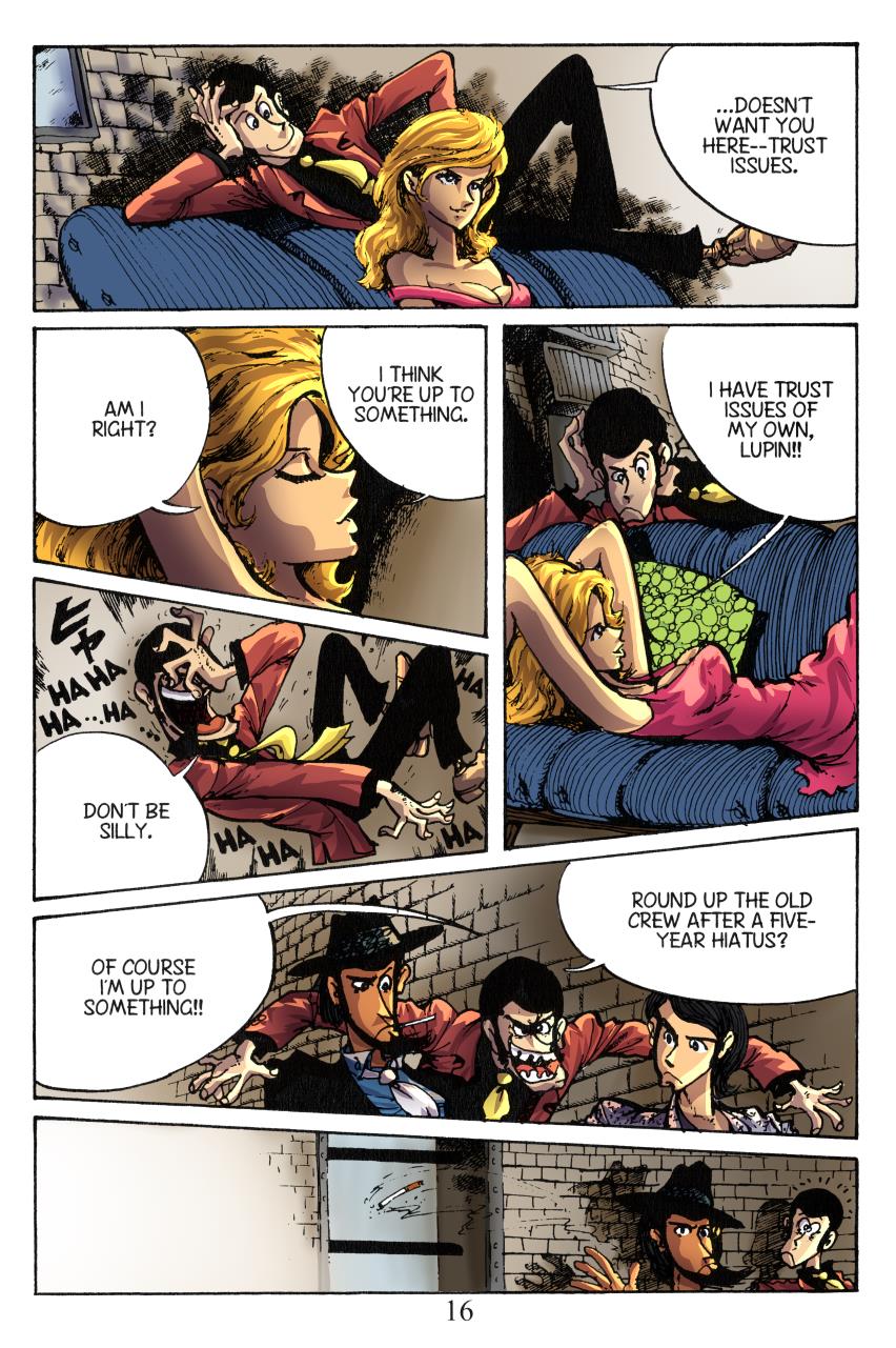 Shin Lupin Iii (Fan-Colored) - Vol.1 Chapter 1: Lupin Family Reunion