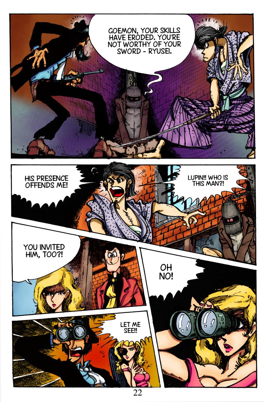 Shin Lupin Iii (Fan-Colored) - Vol.1 Chapter 1: Lupin Family Reunion