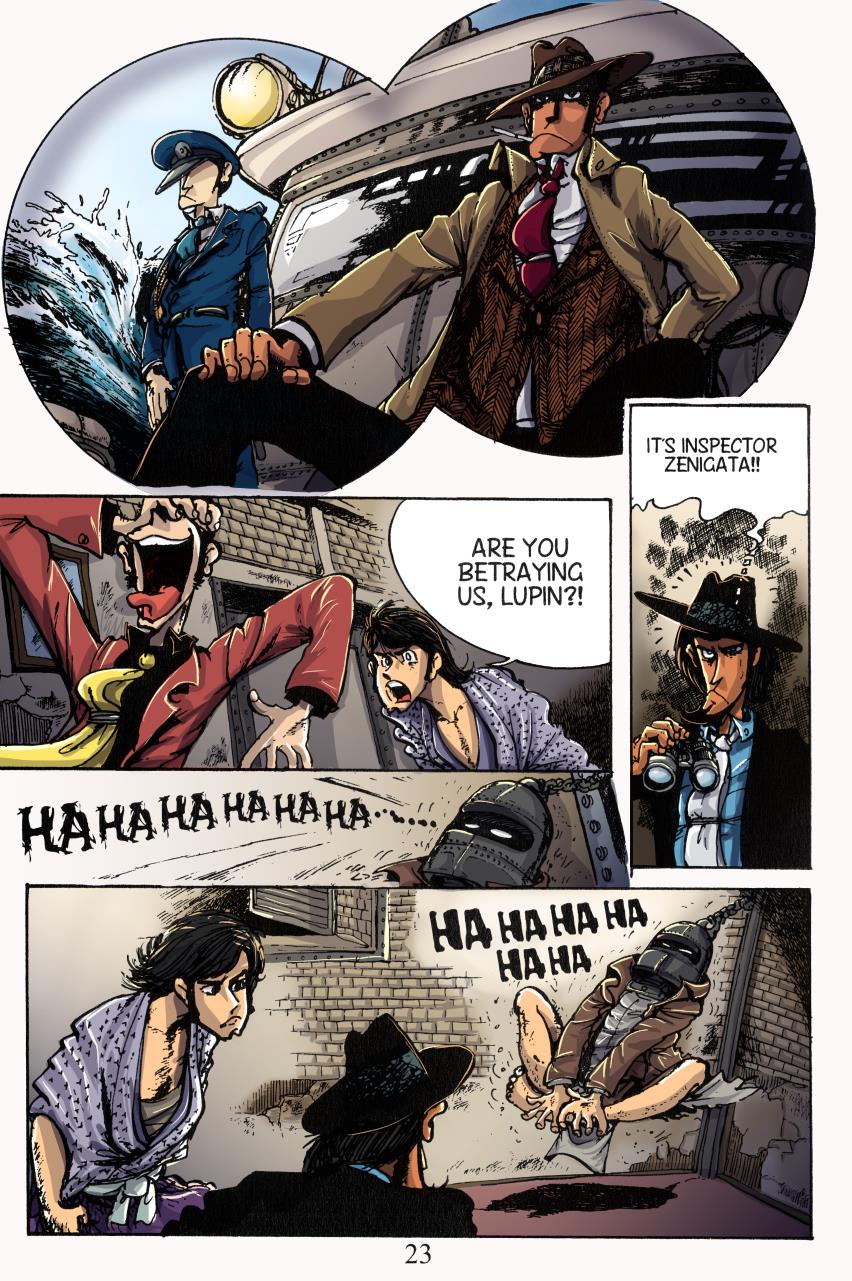 Shin Lupin Iii (Fan-Colored) - Vol.1 Chapter 1: Lupin Family Reunion