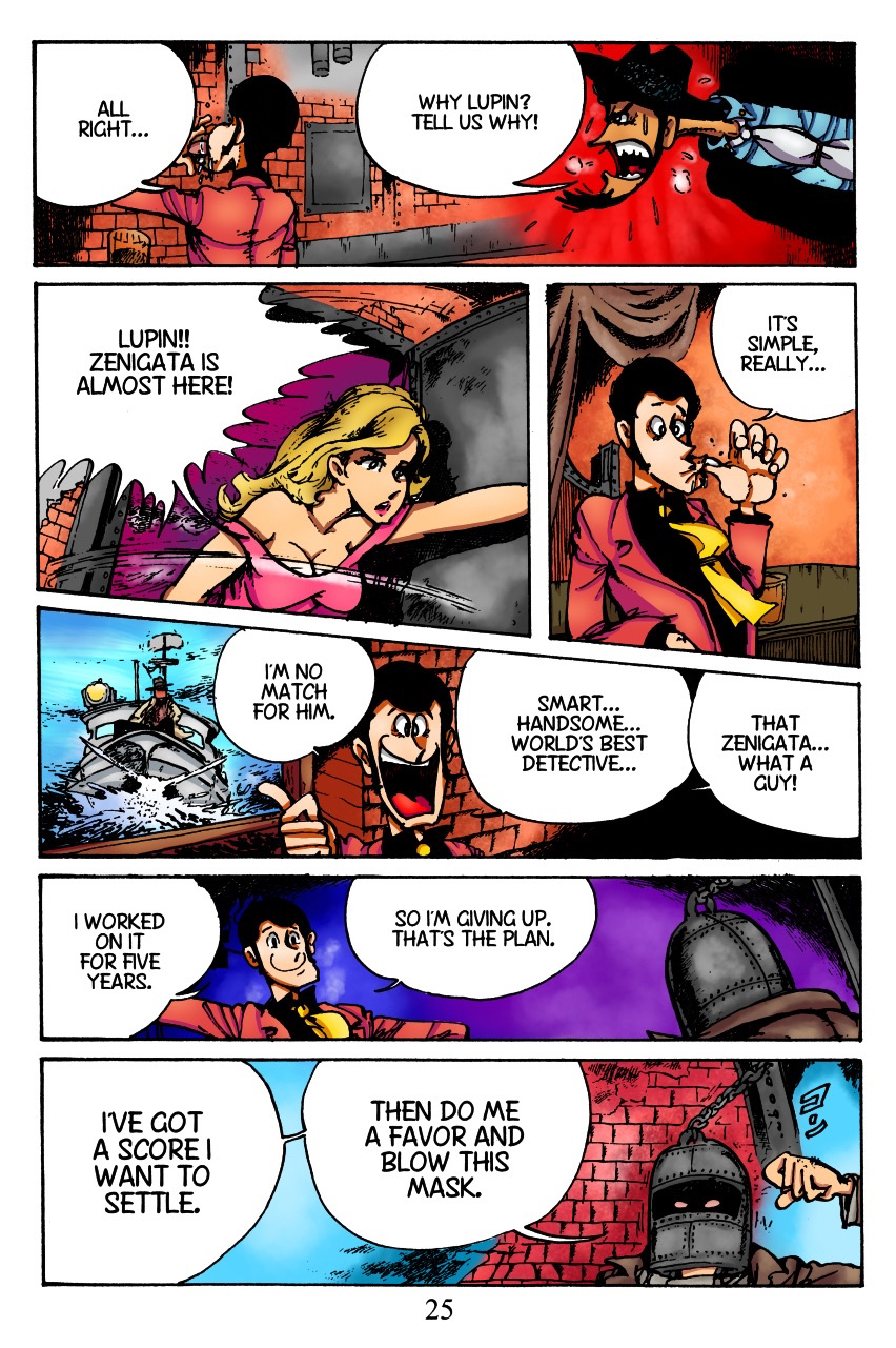 Shin Lupin Iii (Fan-Colored) - Vol.1 Chapter 1: Lupin Family Reunion