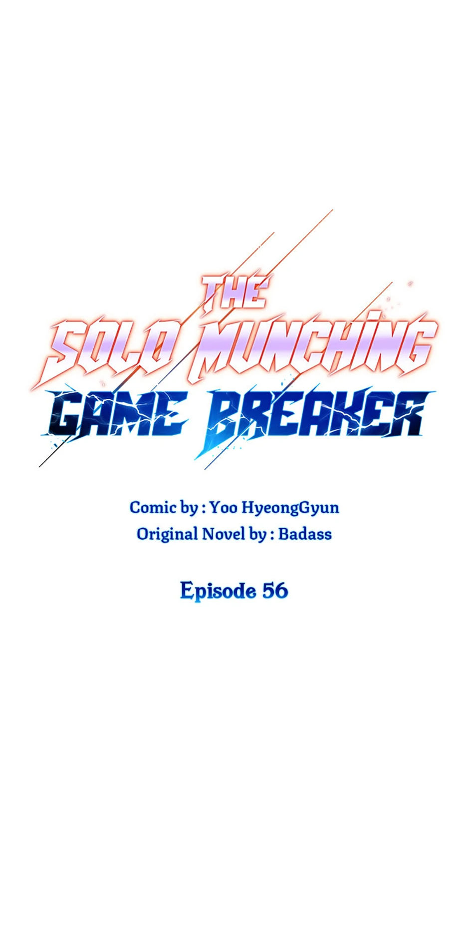 The Solo Munching Game Breaker〘official〙 - Chapter 56