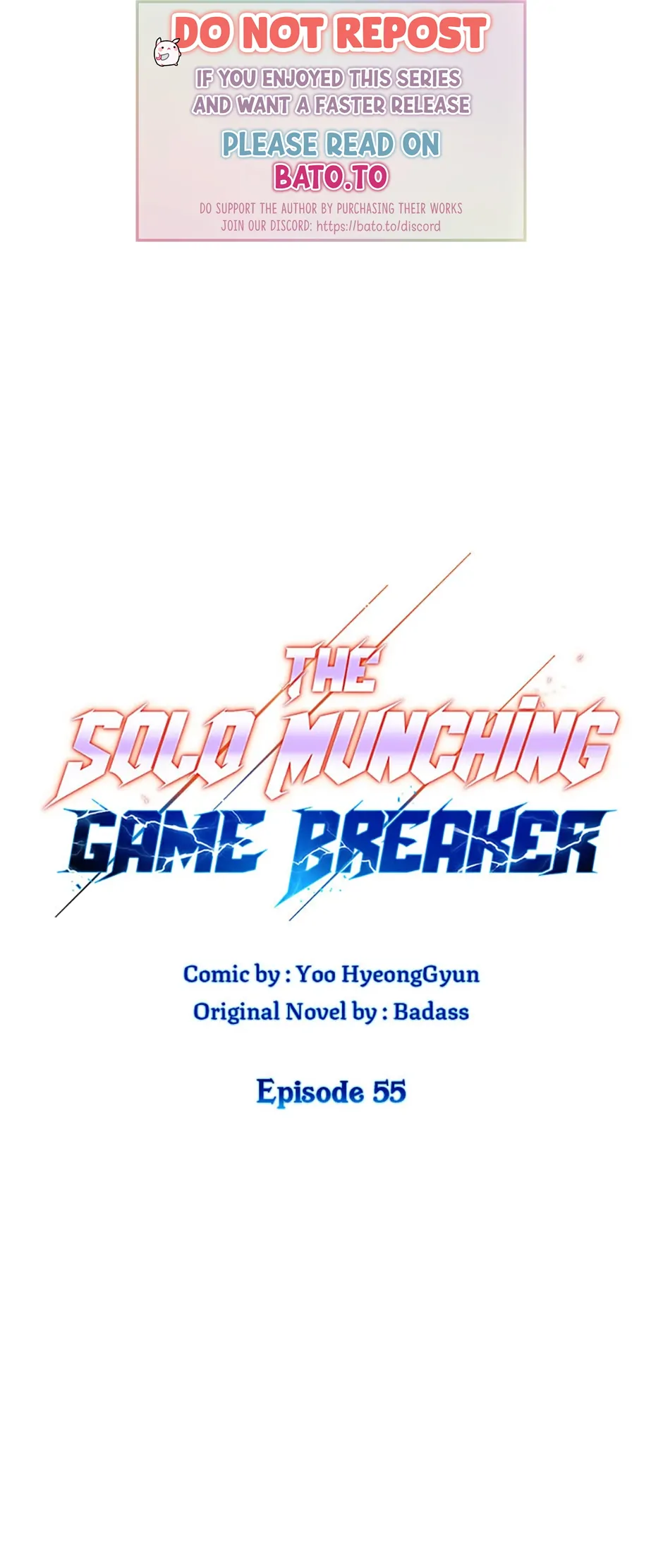 The Solo Munching Game Breaker〘official〙 - Chapter 55