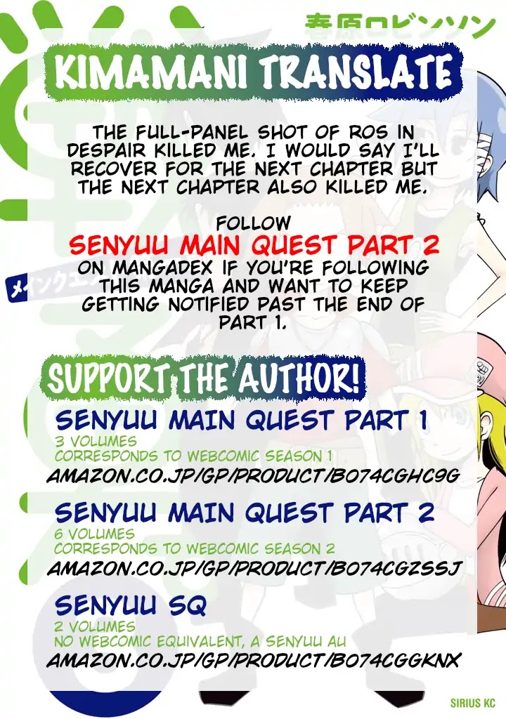 Senyuu. Main Quest - Dai Isshou - Chapter 27: The Hero Freezes