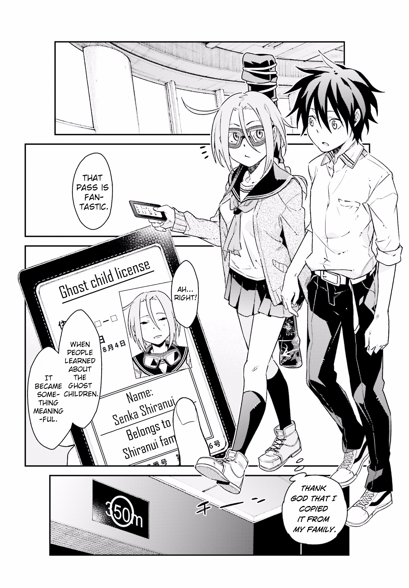 Shiranui-San Wa Oni Ga Mienai - Chapter 1