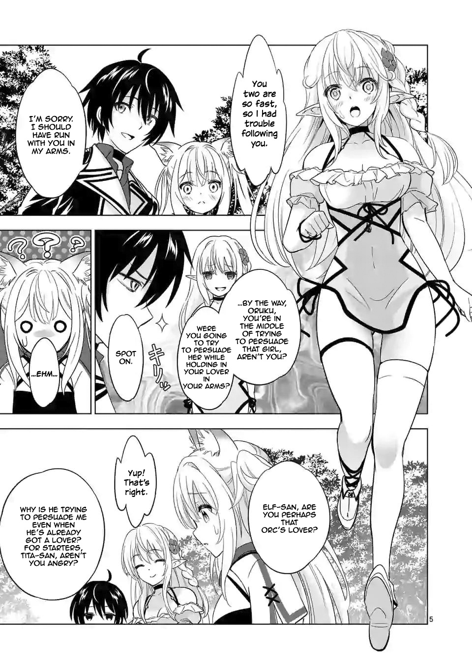 Shijou Saikyou Orc-San No Tanoshii Tanetsuke Harem Zukuri - Chapter 27: Orc-San And The Oracle's Sword