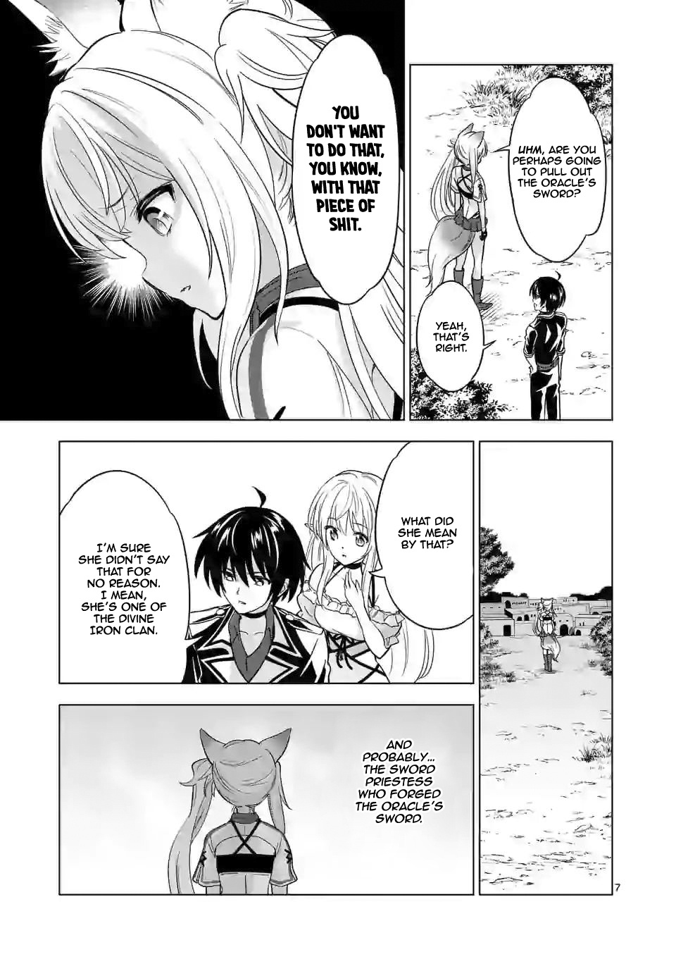 Shijou Saikyou Orc-San No Tanoshii Tanetsuke Harem Zukuri - Chapter 27: Orc-San And The Oracle's Sword