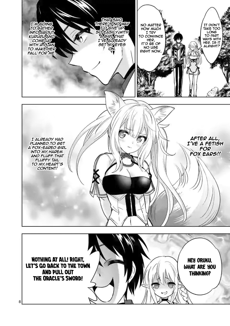 Shijou Saikyou Orc-San No Tanoshii Tanetsuke Harem Zukuri - Chapter 27: Orc-San And The Oracle's Sword